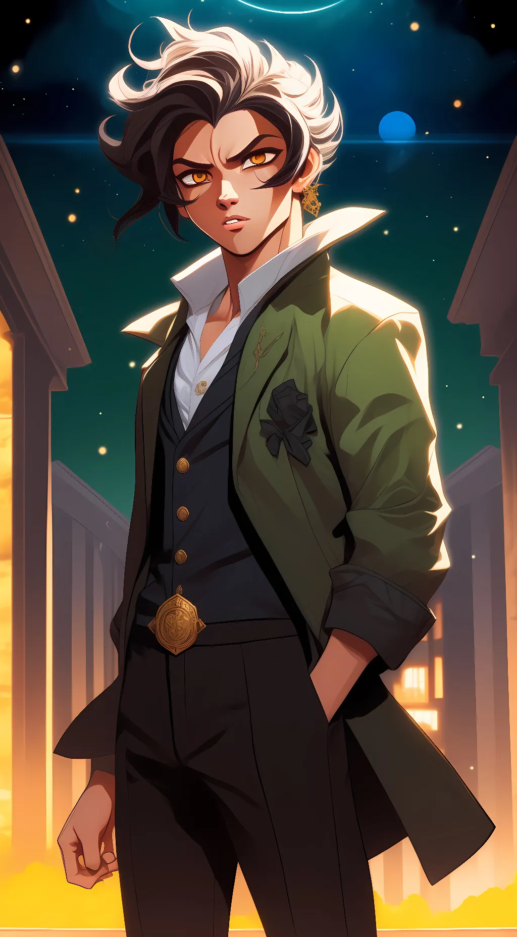 ai character: arely background