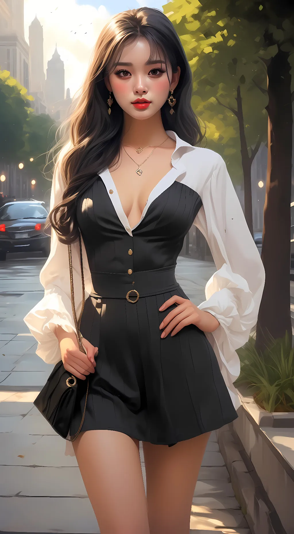 ai character: Mia background