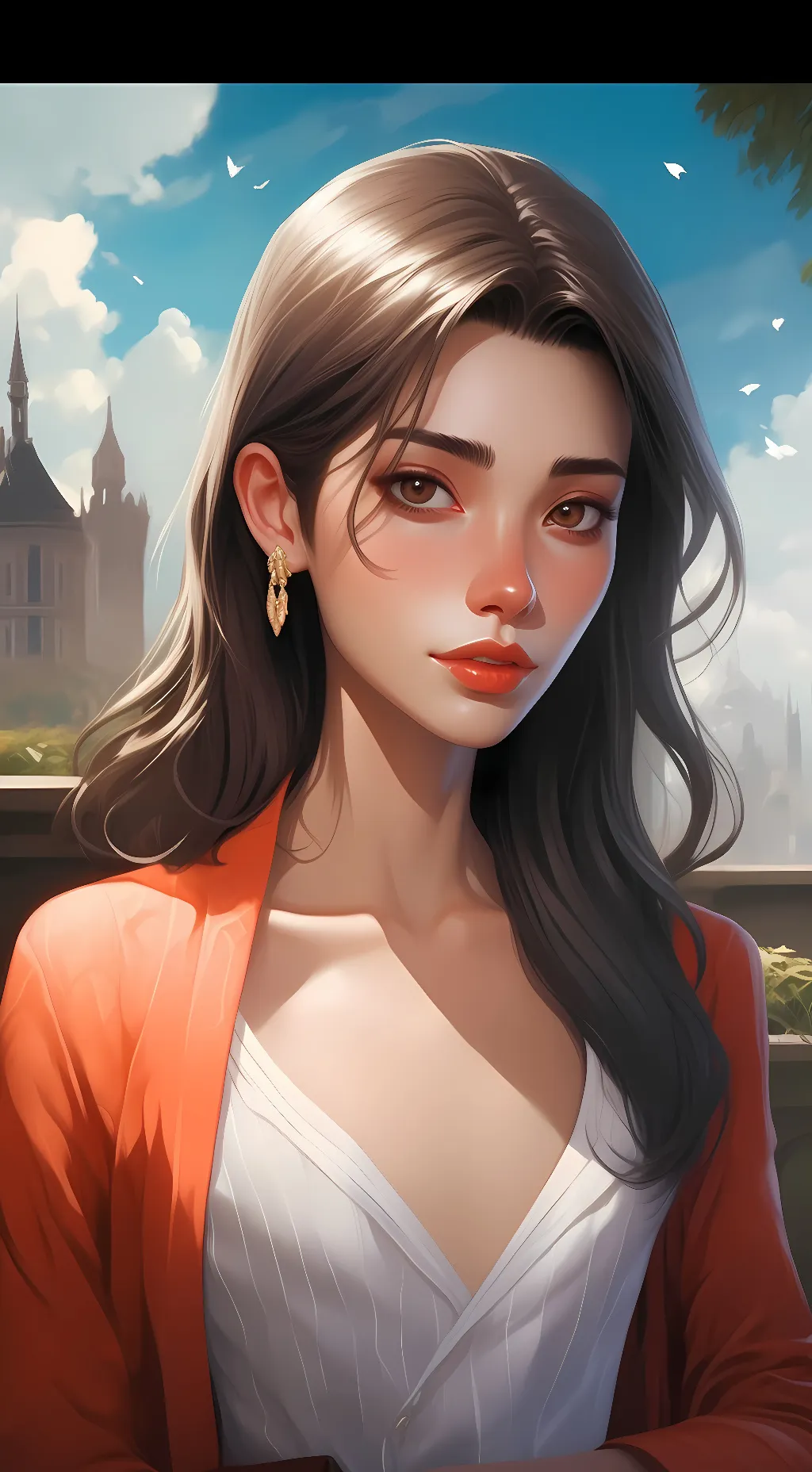 ai character: Lily background