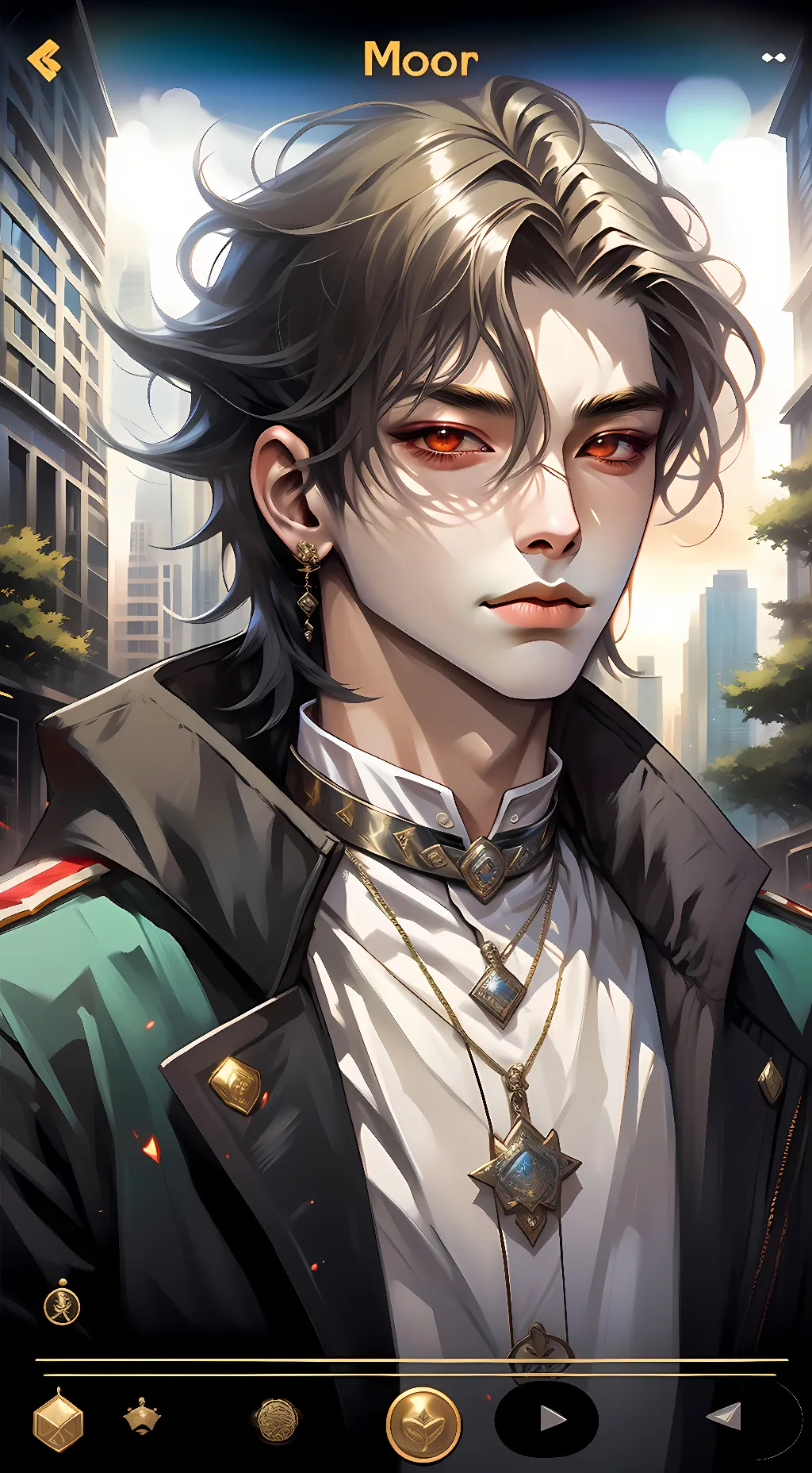 ai character: Marzell background