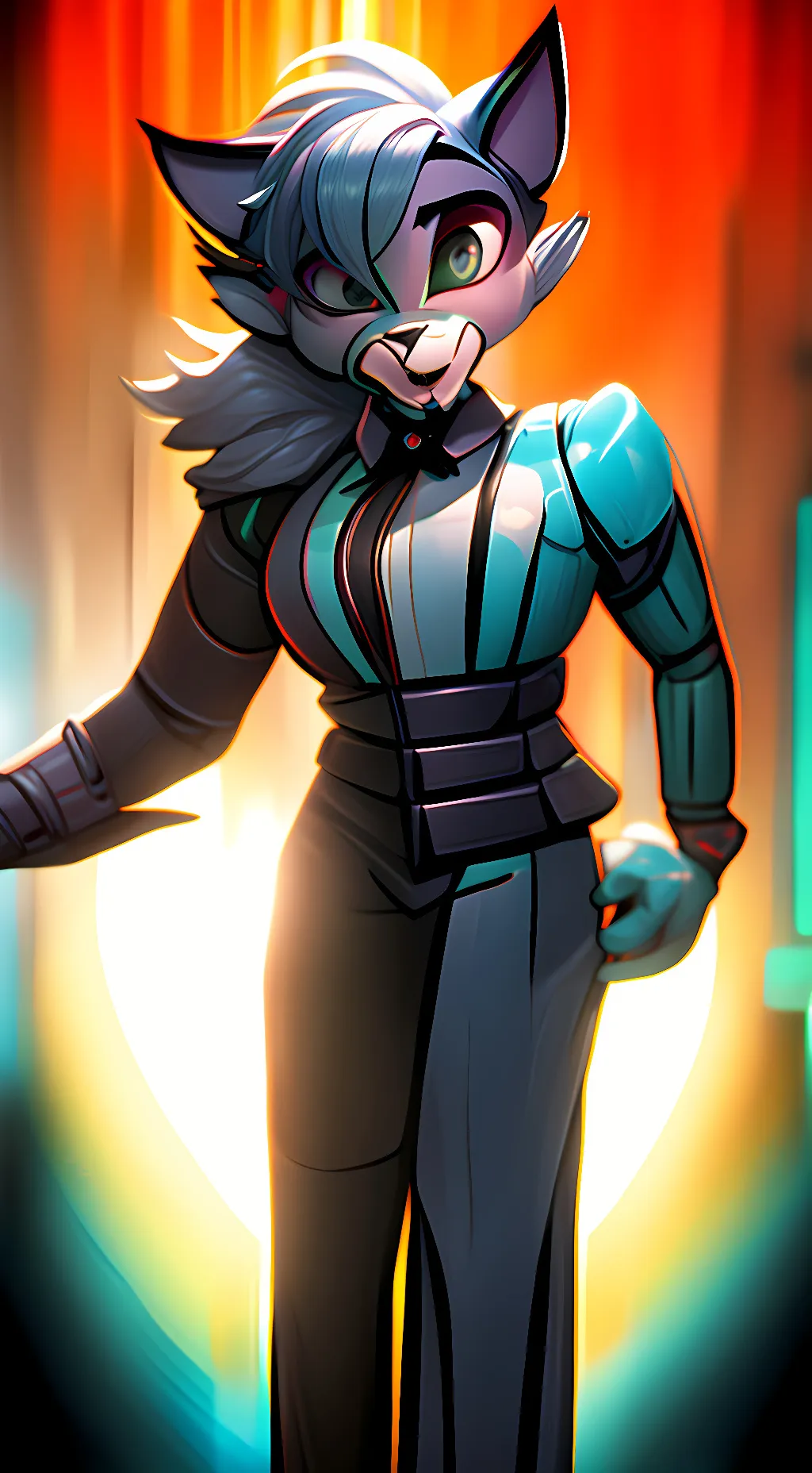 ai character: Brielle The Wolf background