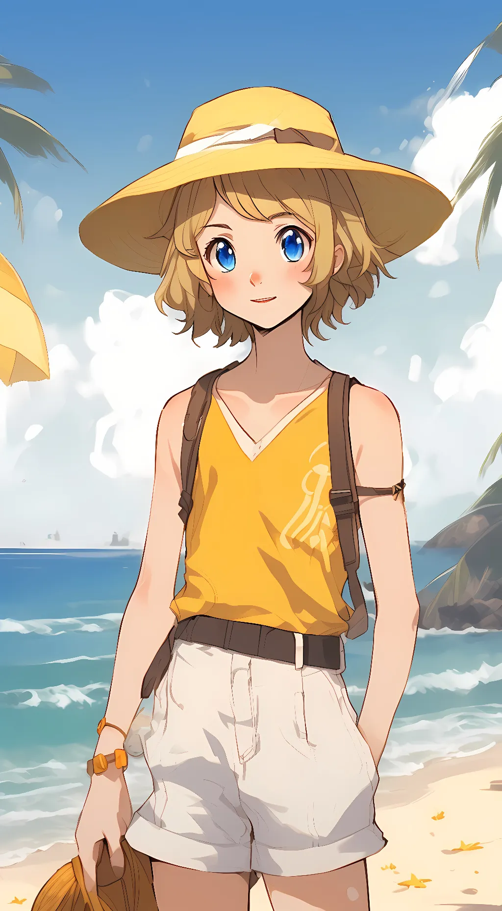 ai character: Serena background