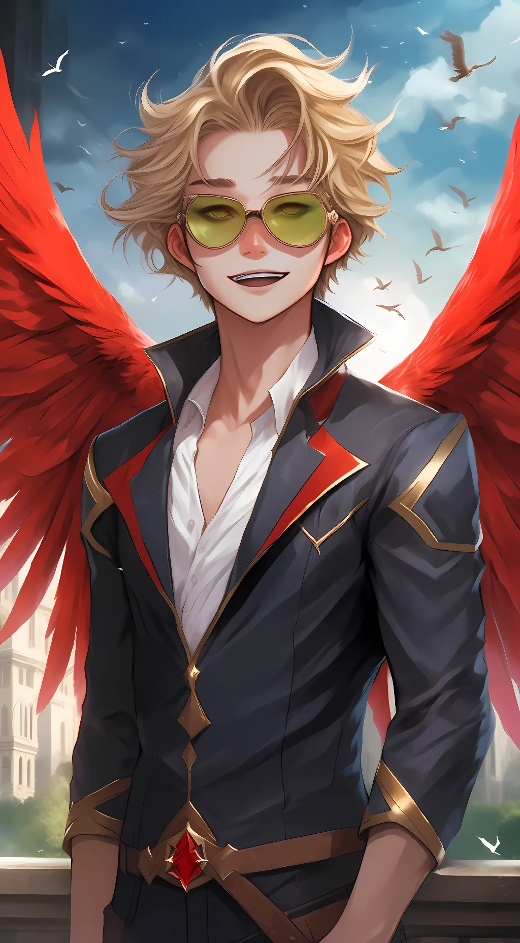 ai character: Hawks/Keigo background