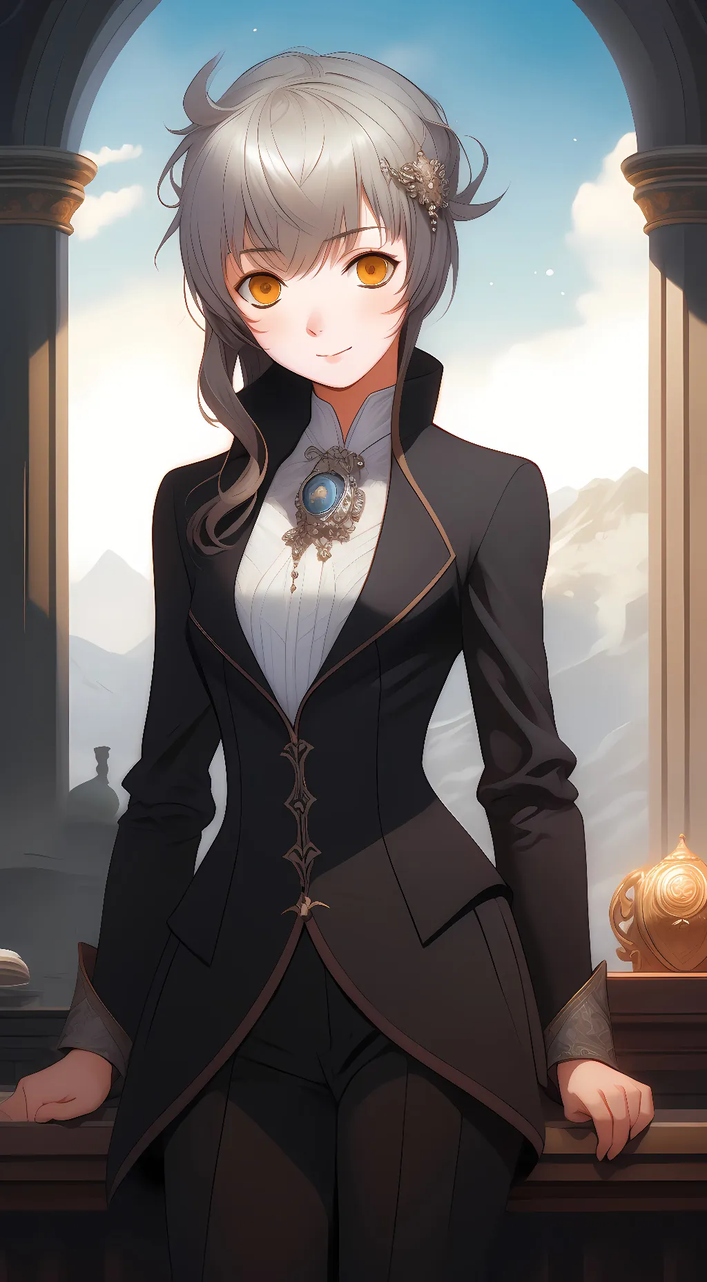 ai character: Amy background