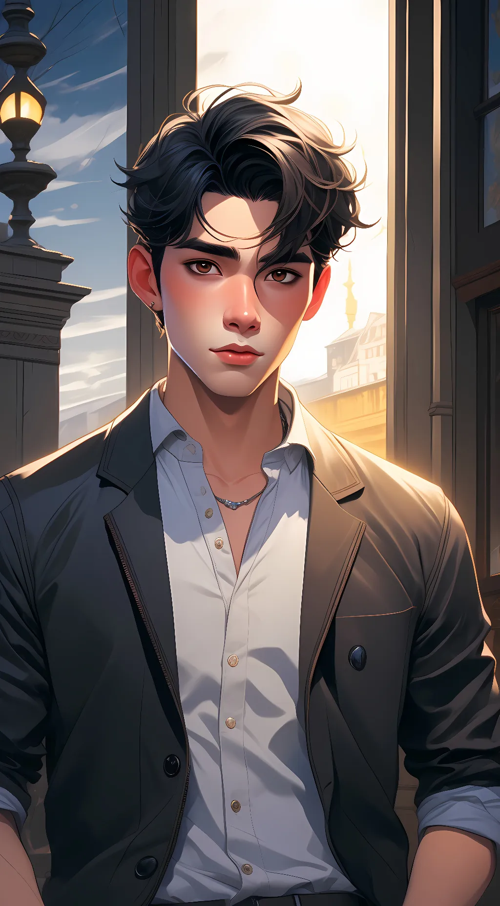 ai character: Rax background