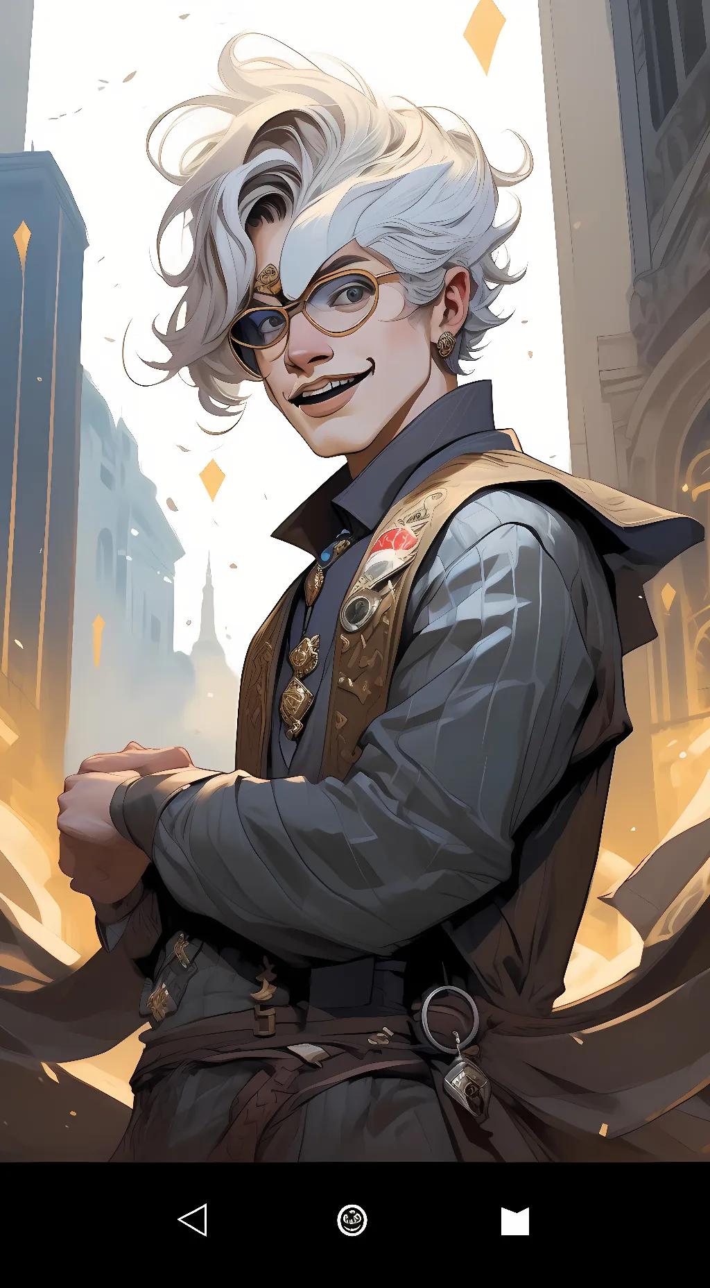 ai character: bob velseb  background