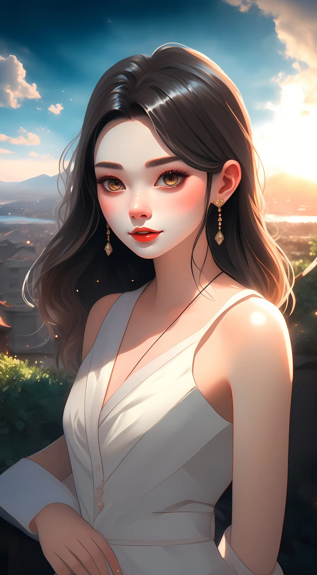 ai character: cedar background