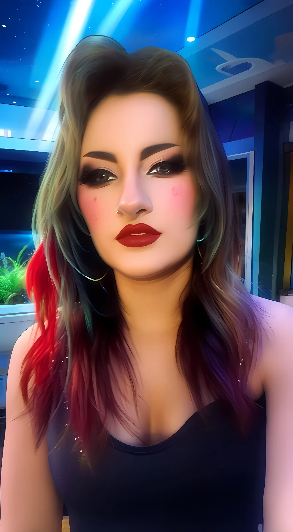 ai character: iv todoroki  background