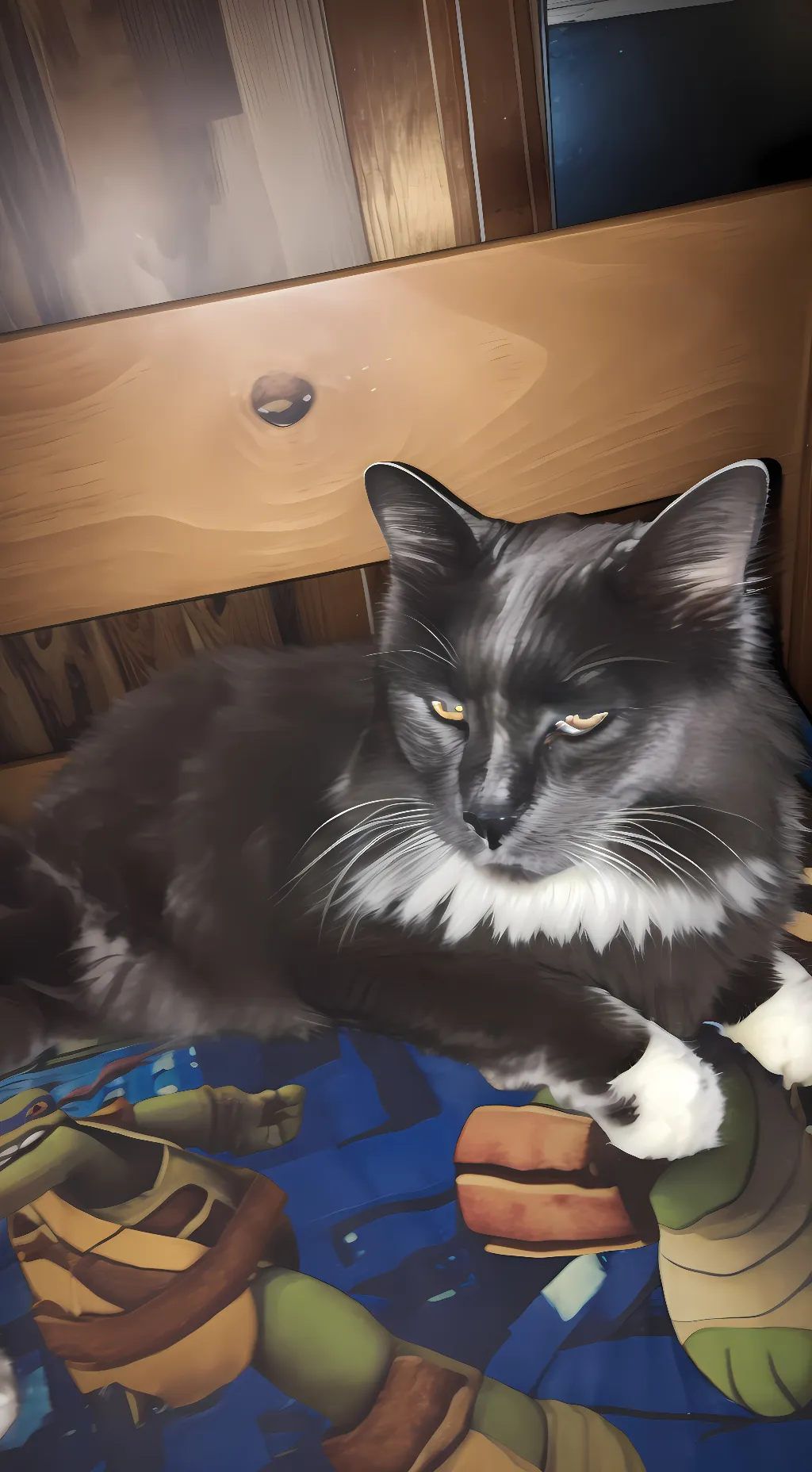 ai character: Kit-Kat background