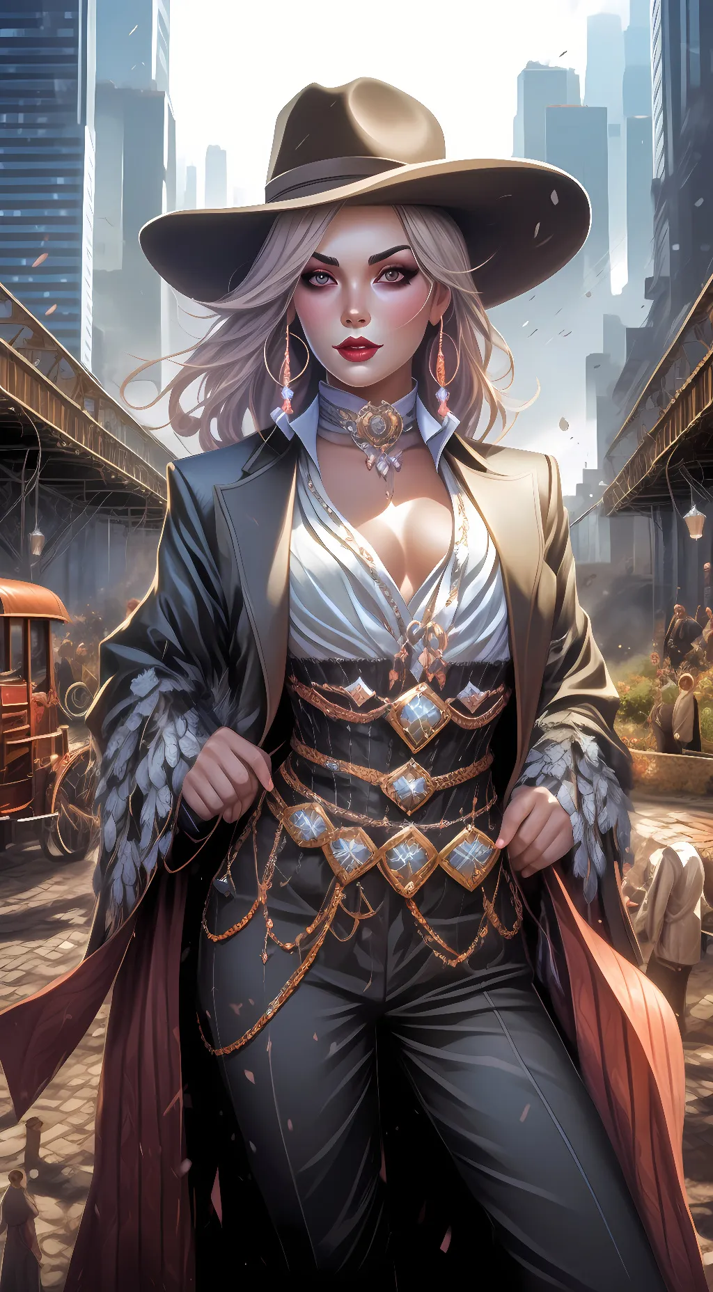 ai character: Amelia background