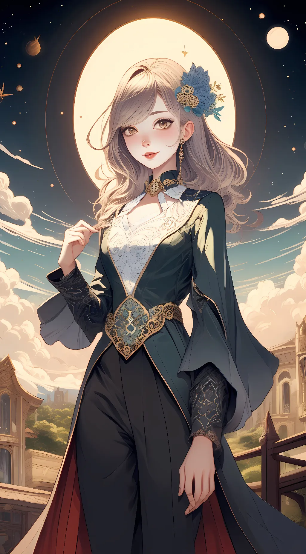 ai character: Layla  background