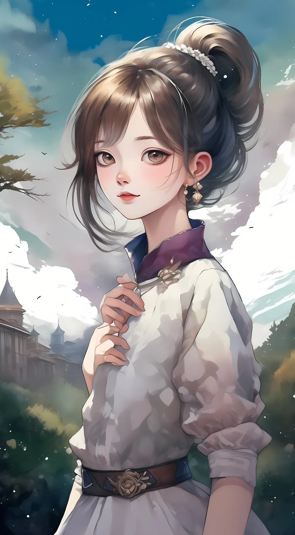 ai character: Lilly background