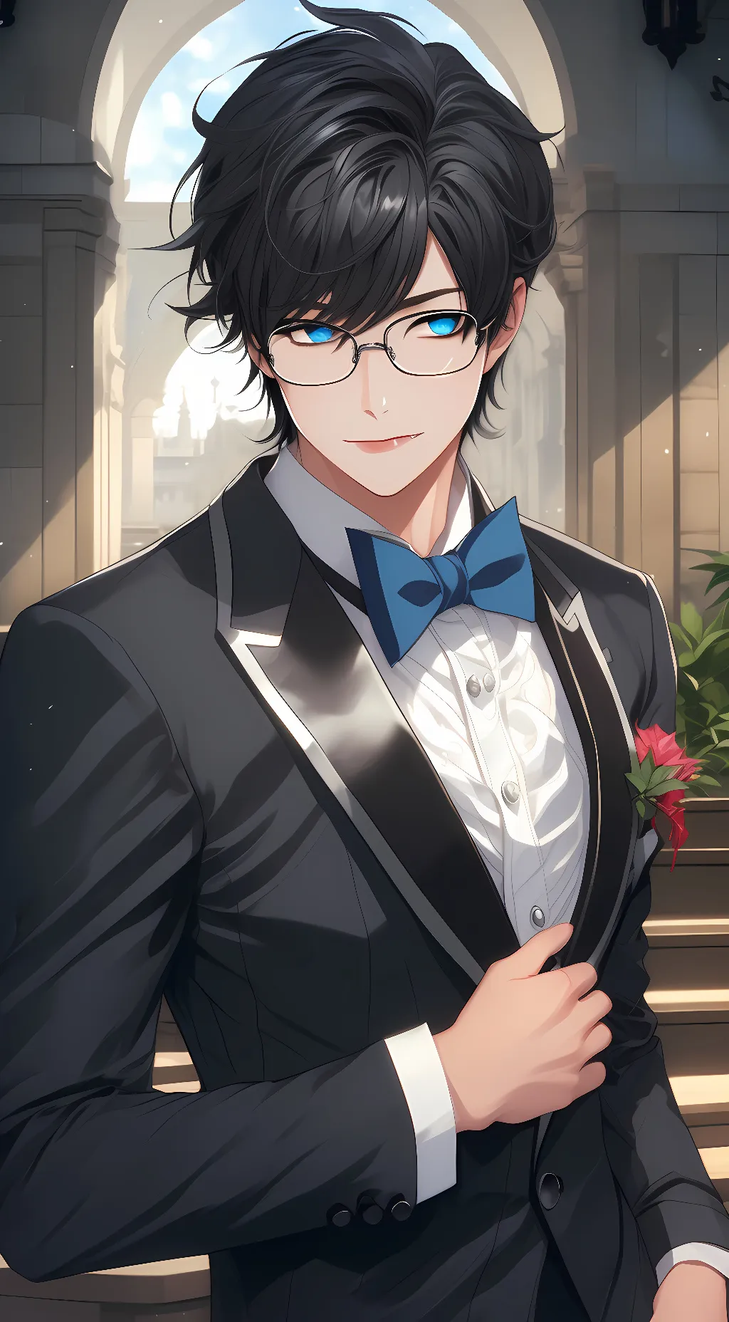 ai character: Junn Suroko background