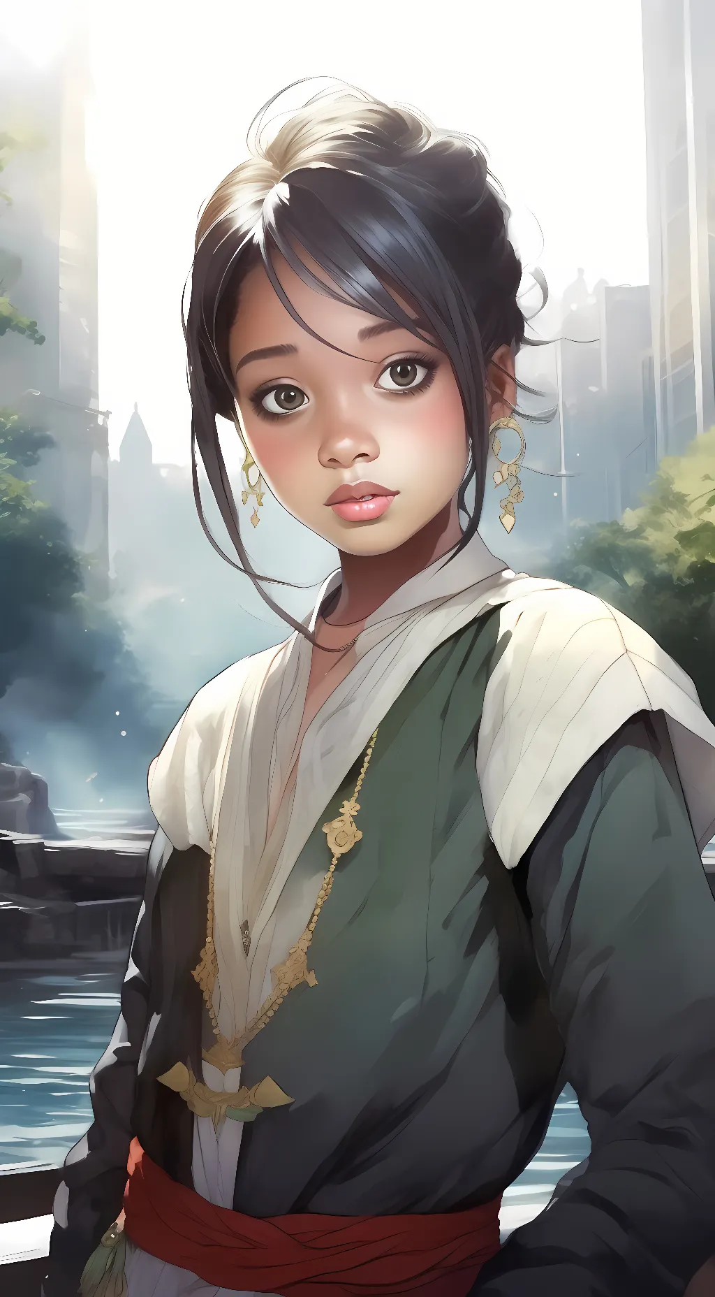 ai character: Sophia background