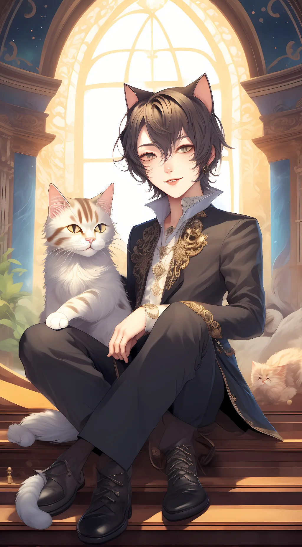 ai character: Alexander Smith background