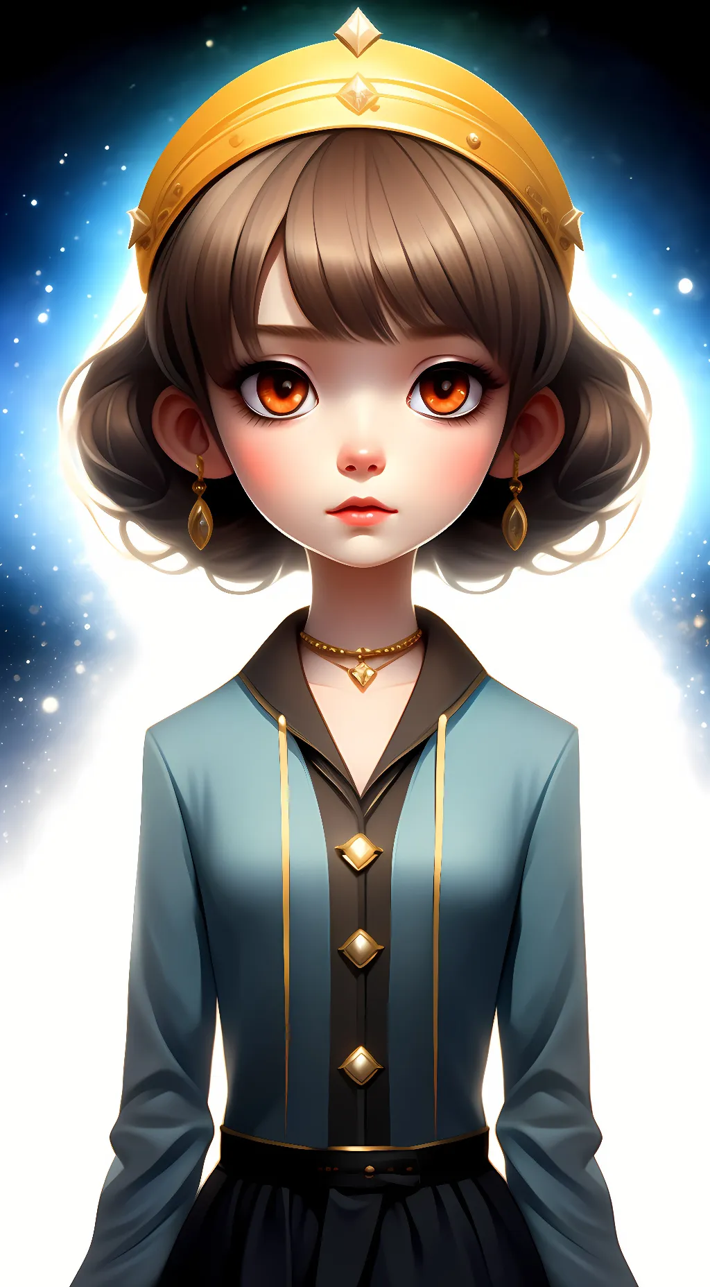 ai character: Little Misfortune background