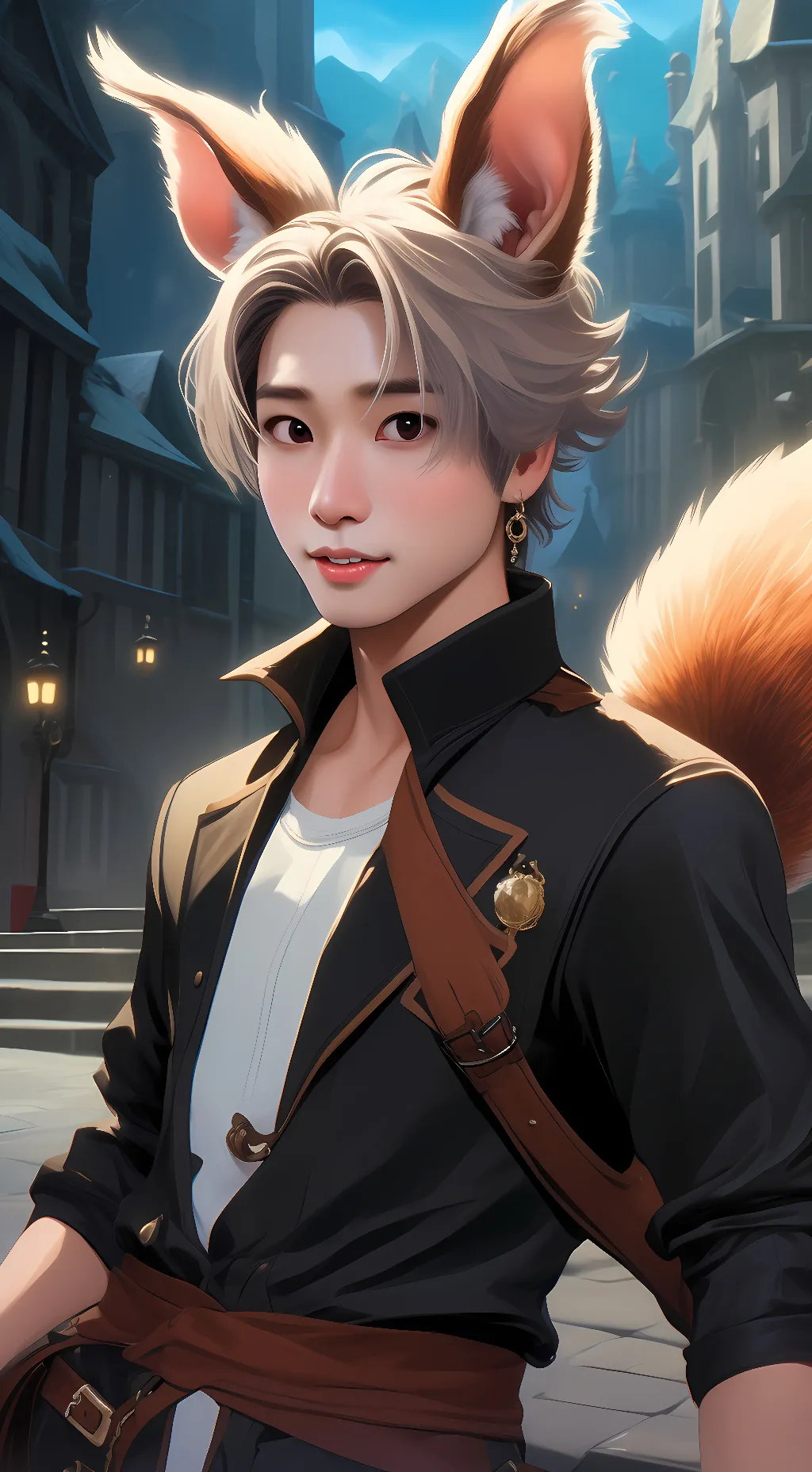 ai character: Han Jisung background