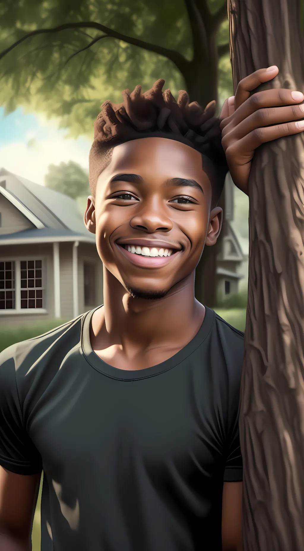 ai character: Chris background