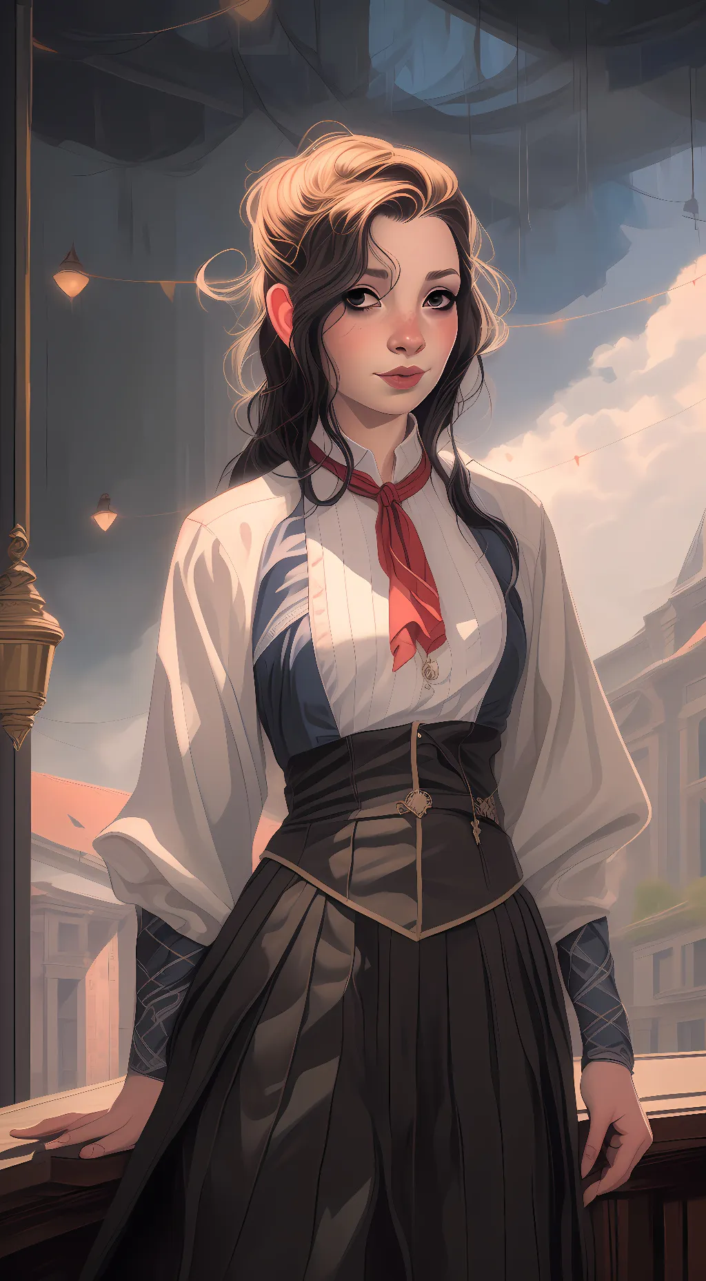 ai character: Ashe background