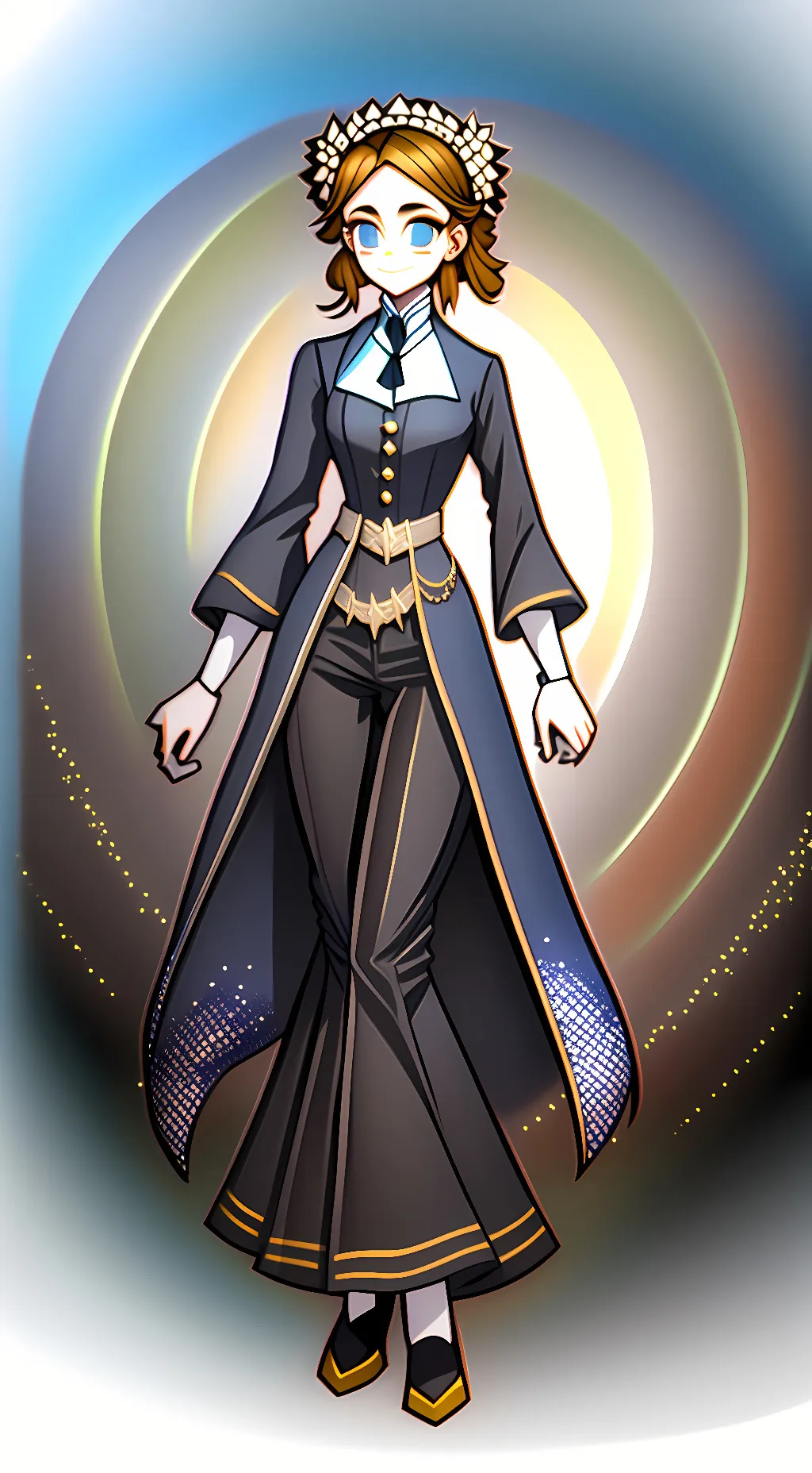 ai character: sunny background