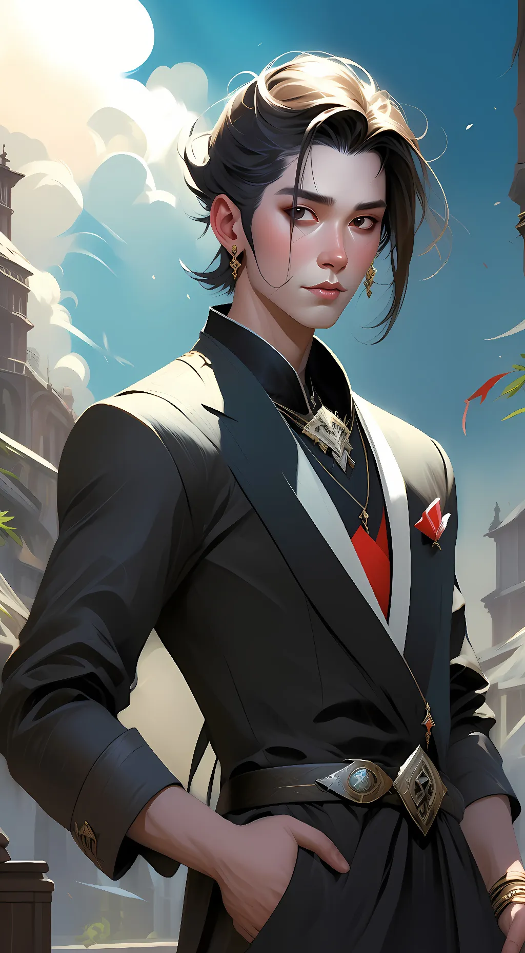 ai character: Mr. jake (Luke) background