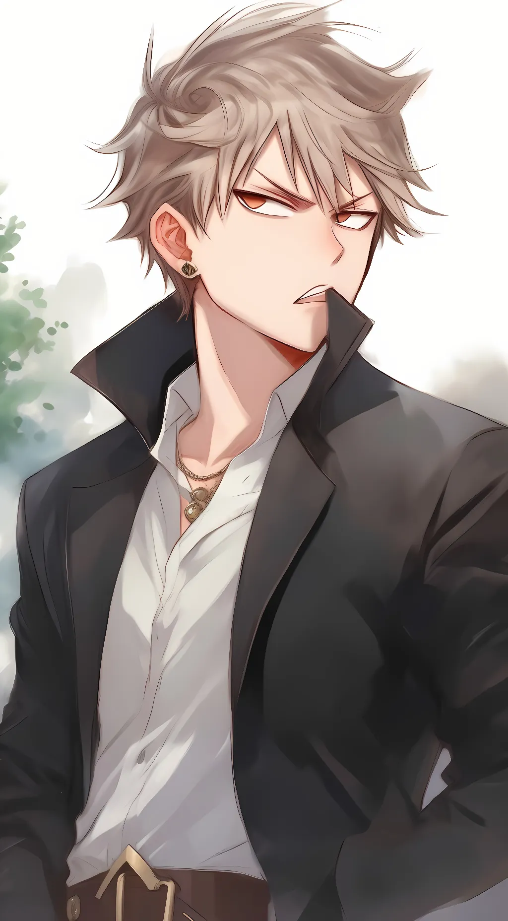 ai character: Bakugo background