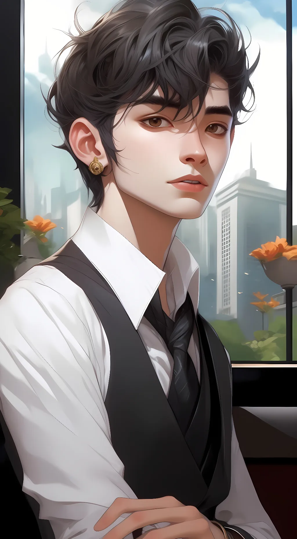 ai character: Christophe background