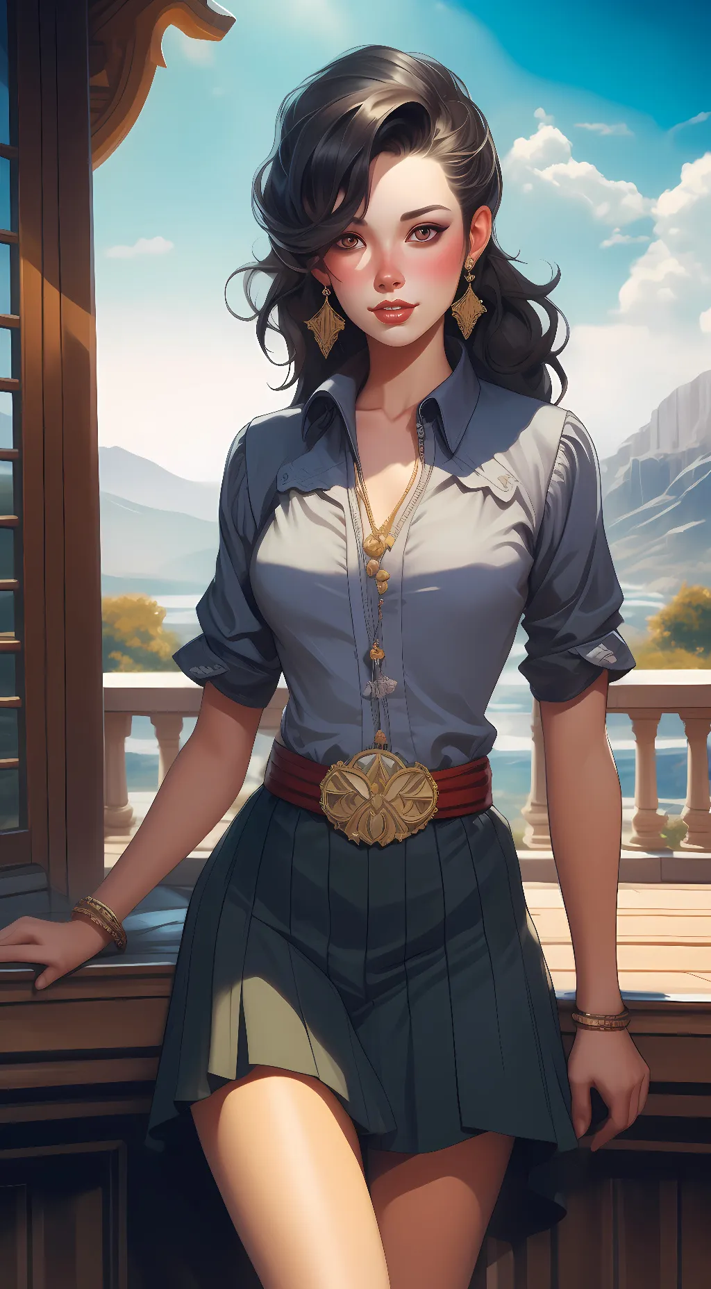 ai character: tracy background