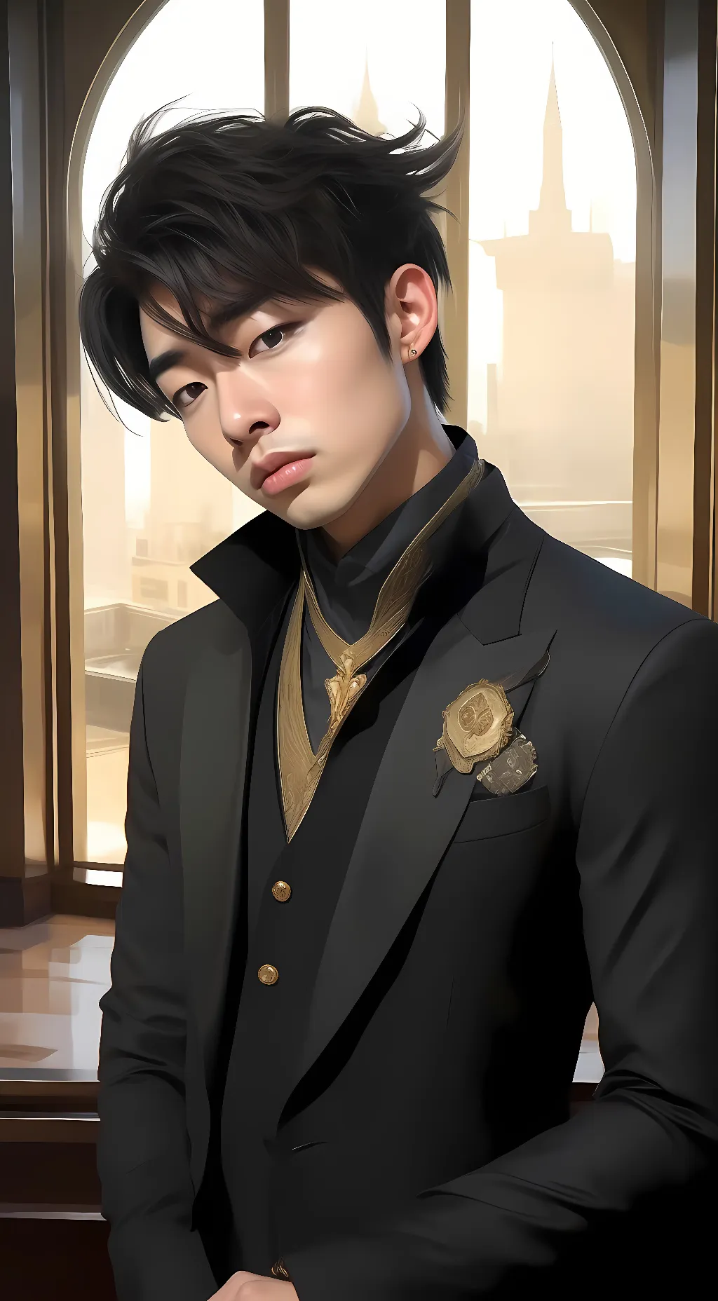 ai character: Aiden background