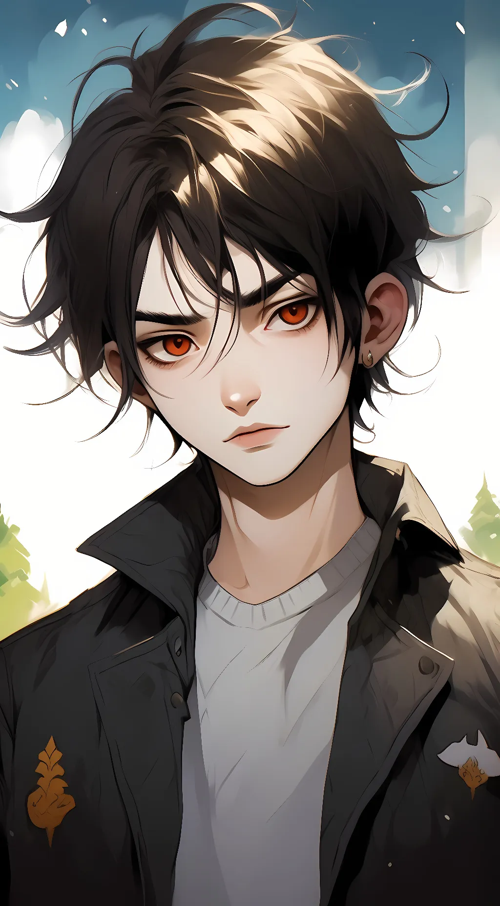 ai character: Vincent  background