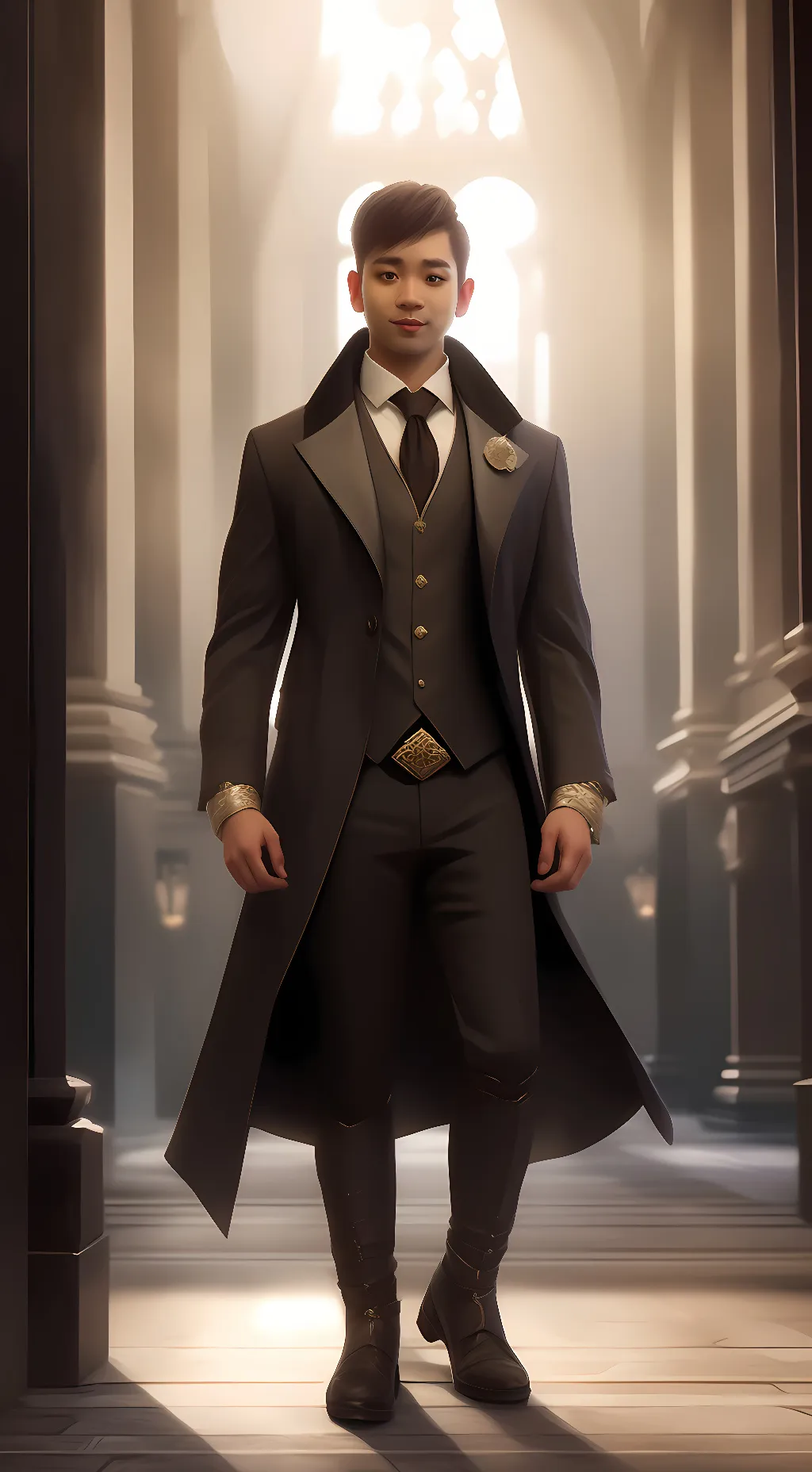 ai character: weu background