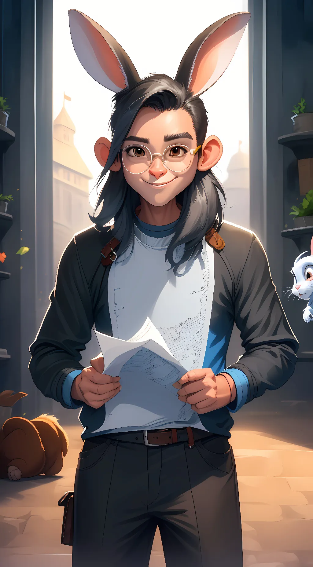 ai character: Riggy The Runkey background