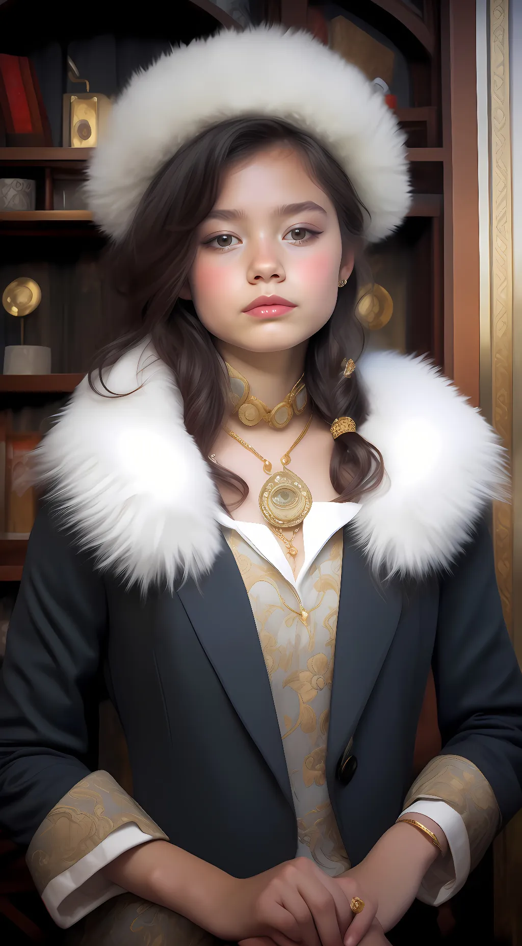 ai character: Valerie  background