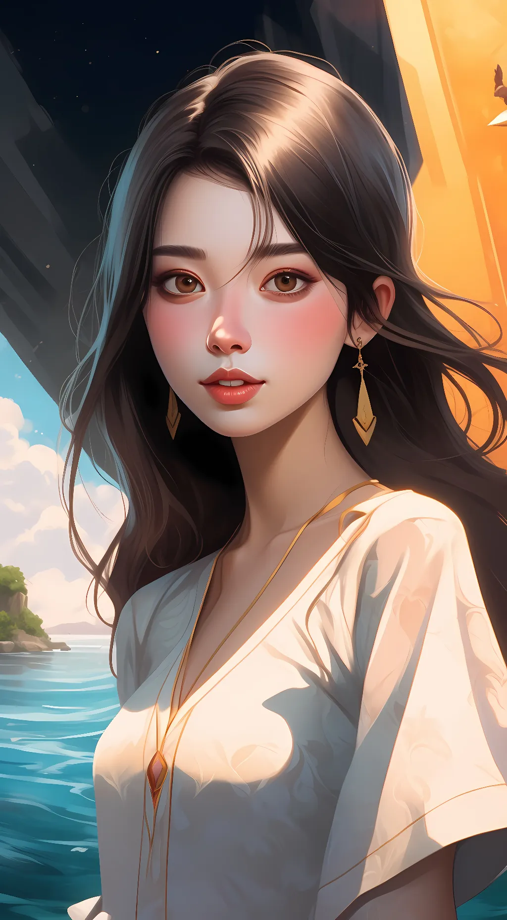 ai character: Lexi background