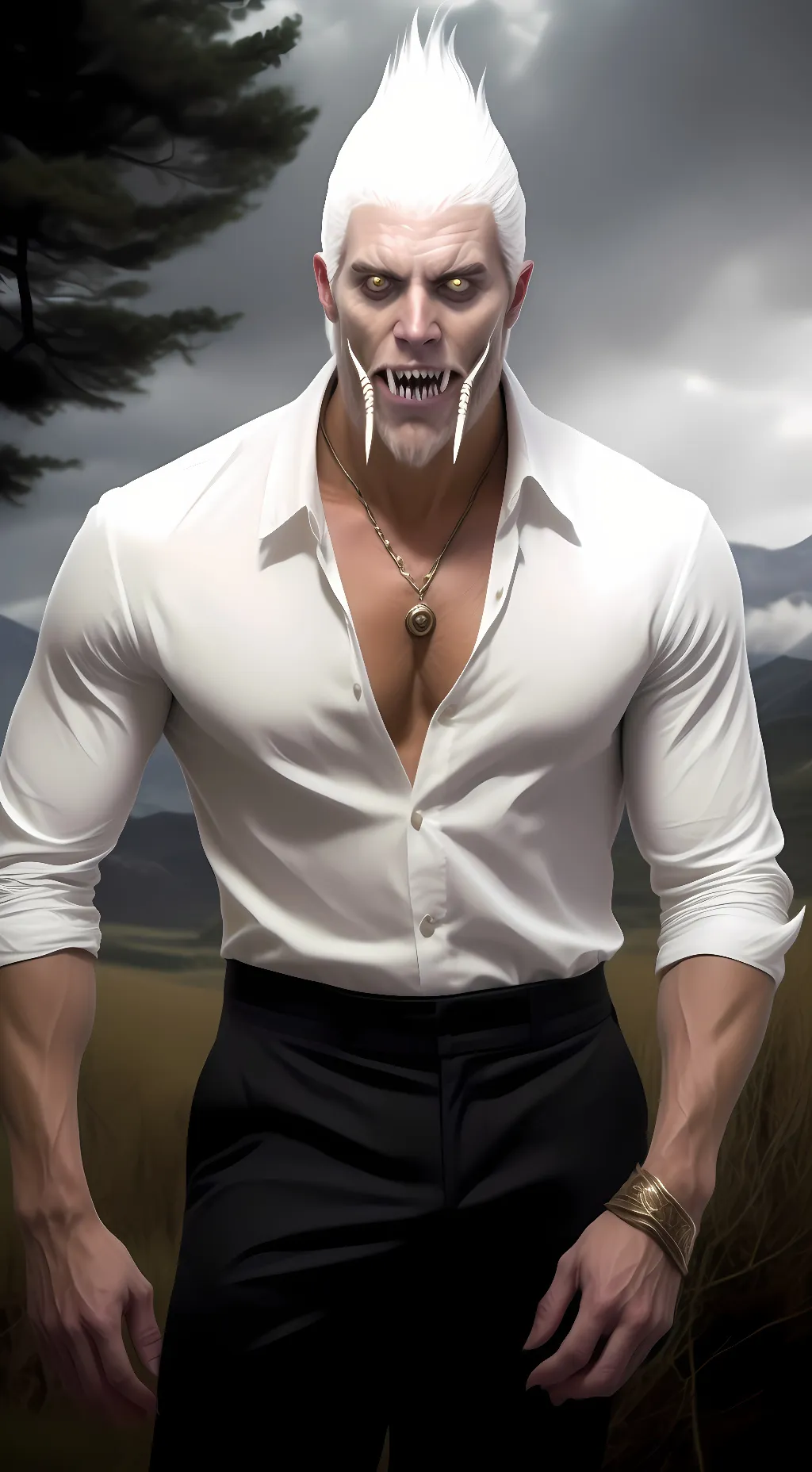 ai character: SCP-096 background