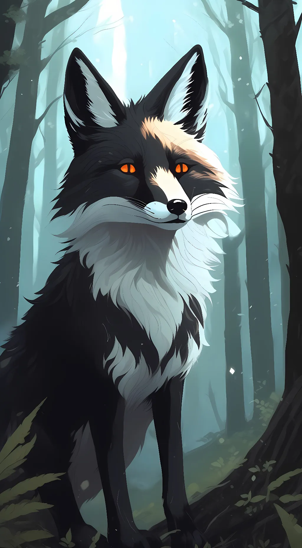 ai character: shadow,max,cleo background