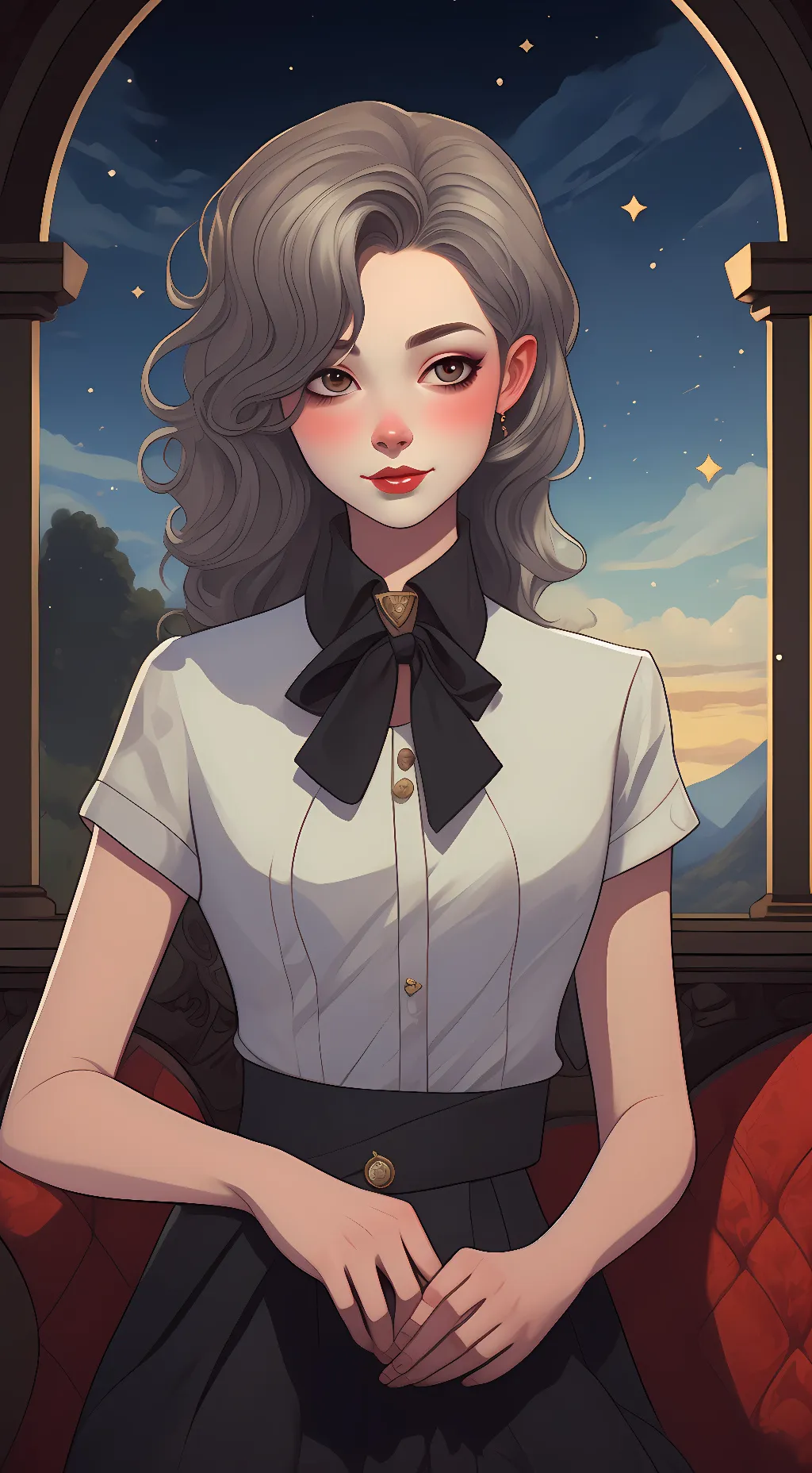 ai character: Cindy background