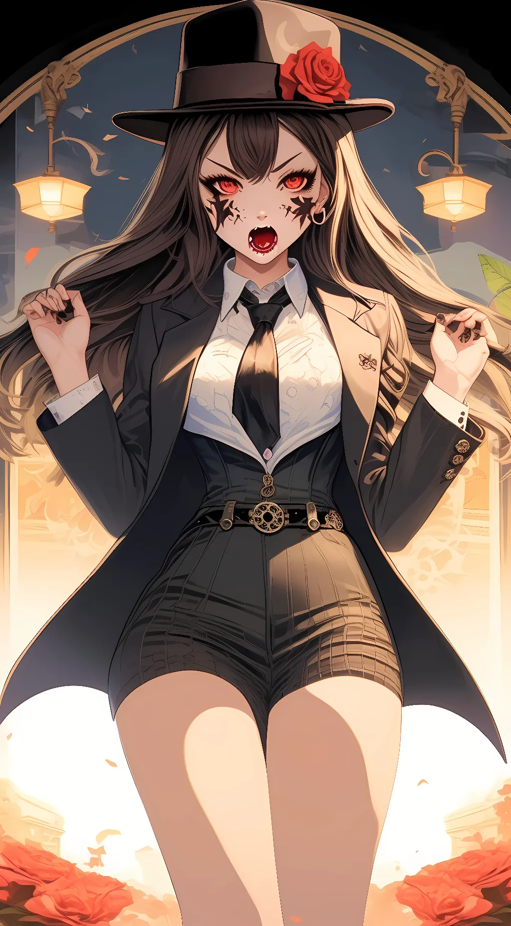 ai character: Victoria Valentine background