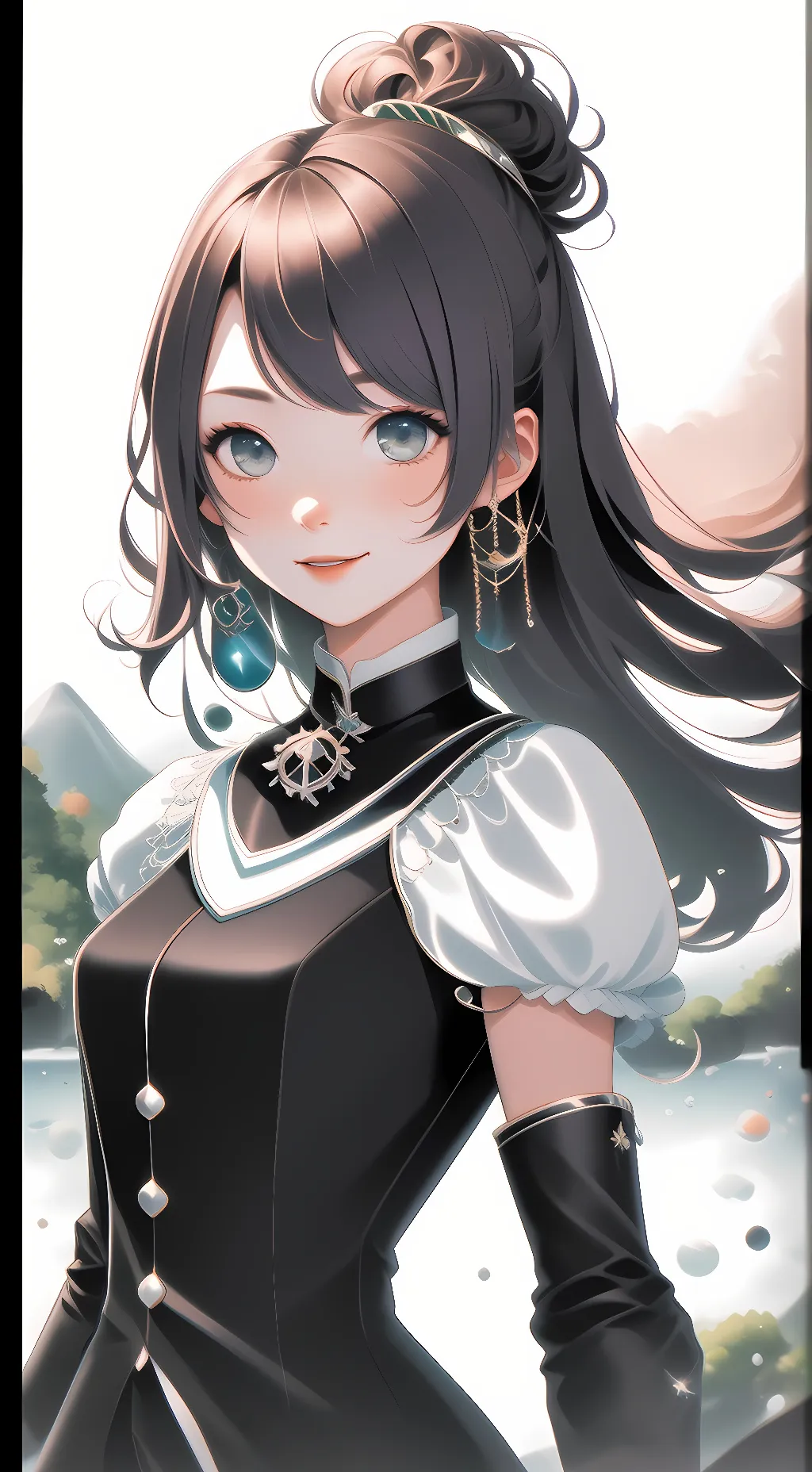 ai character: cinnamon background