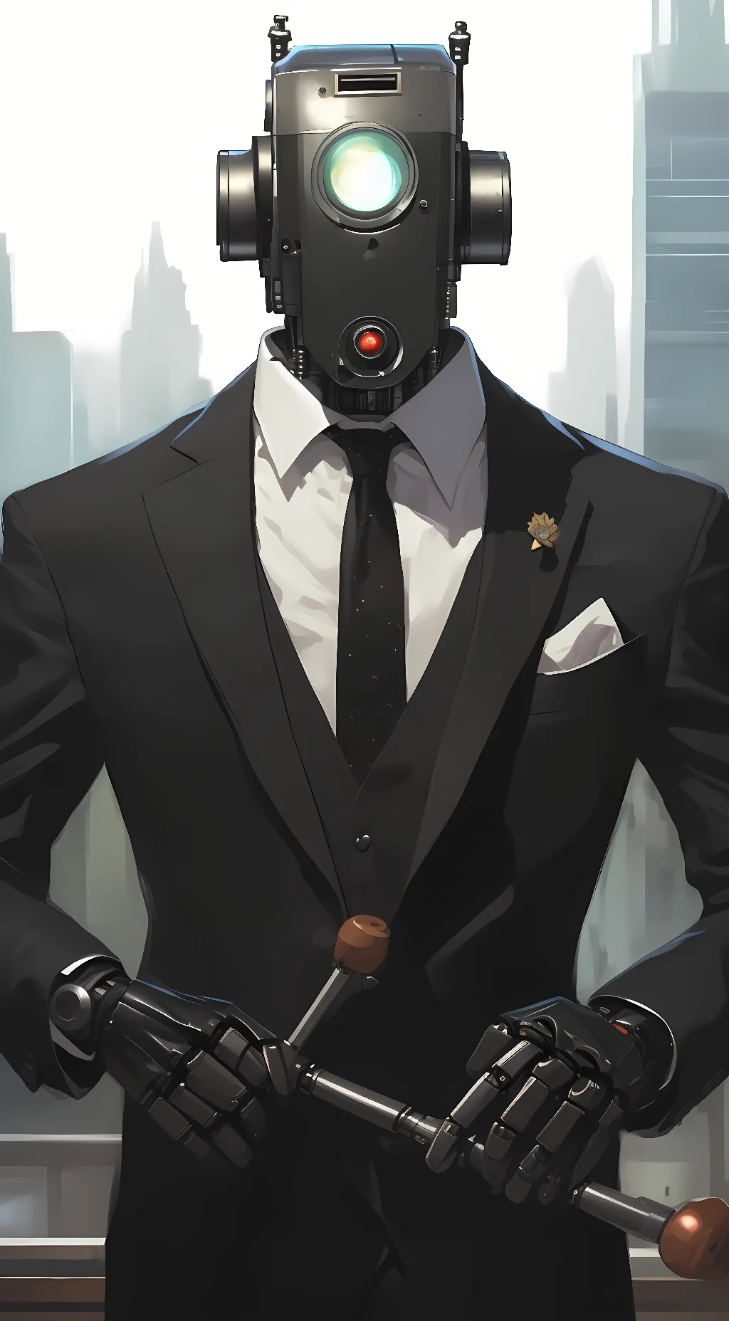 ai character: Cameraman-y2l background