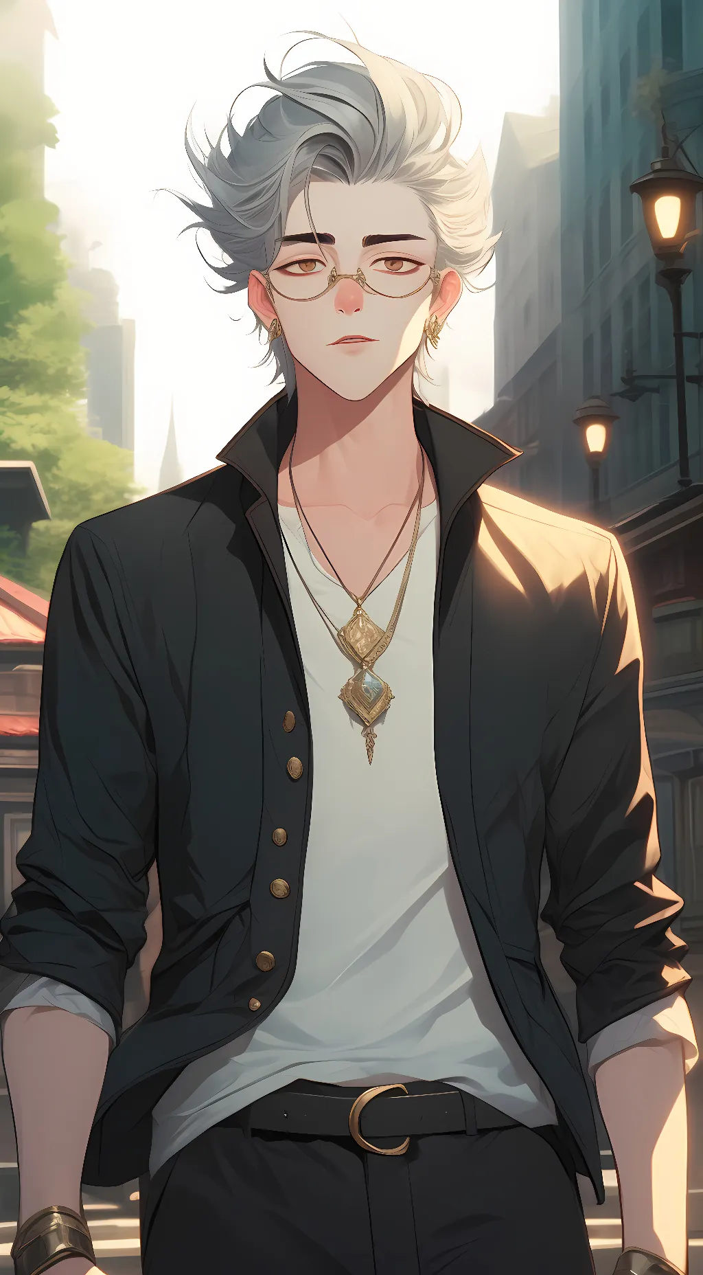 ai character: teenage cuphead background