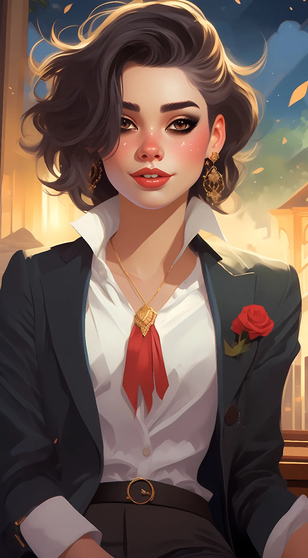 ai character: 🍄Ali🍄 background