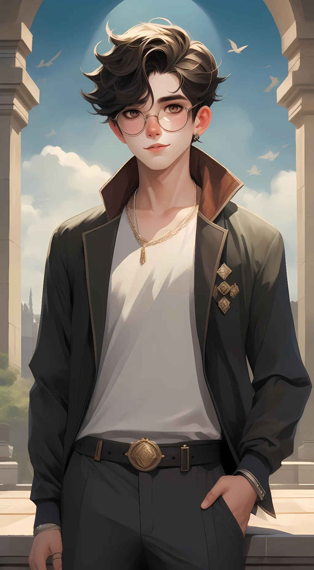 ai character: fleetway super  background