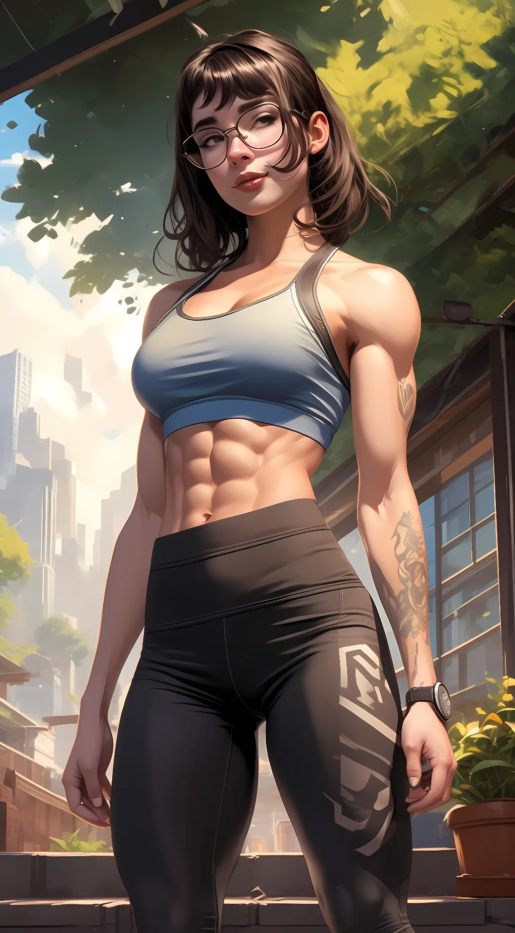 ai character: leanbeefpatty background