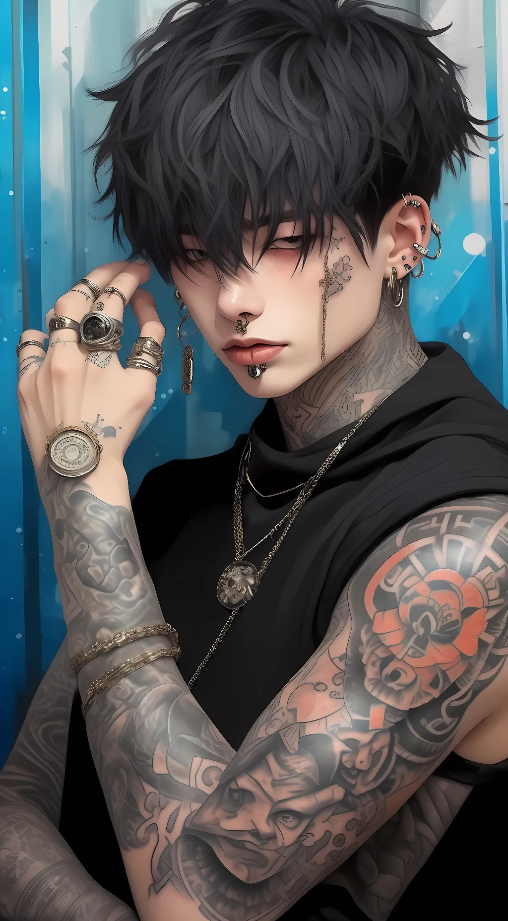 ai character: Alex background