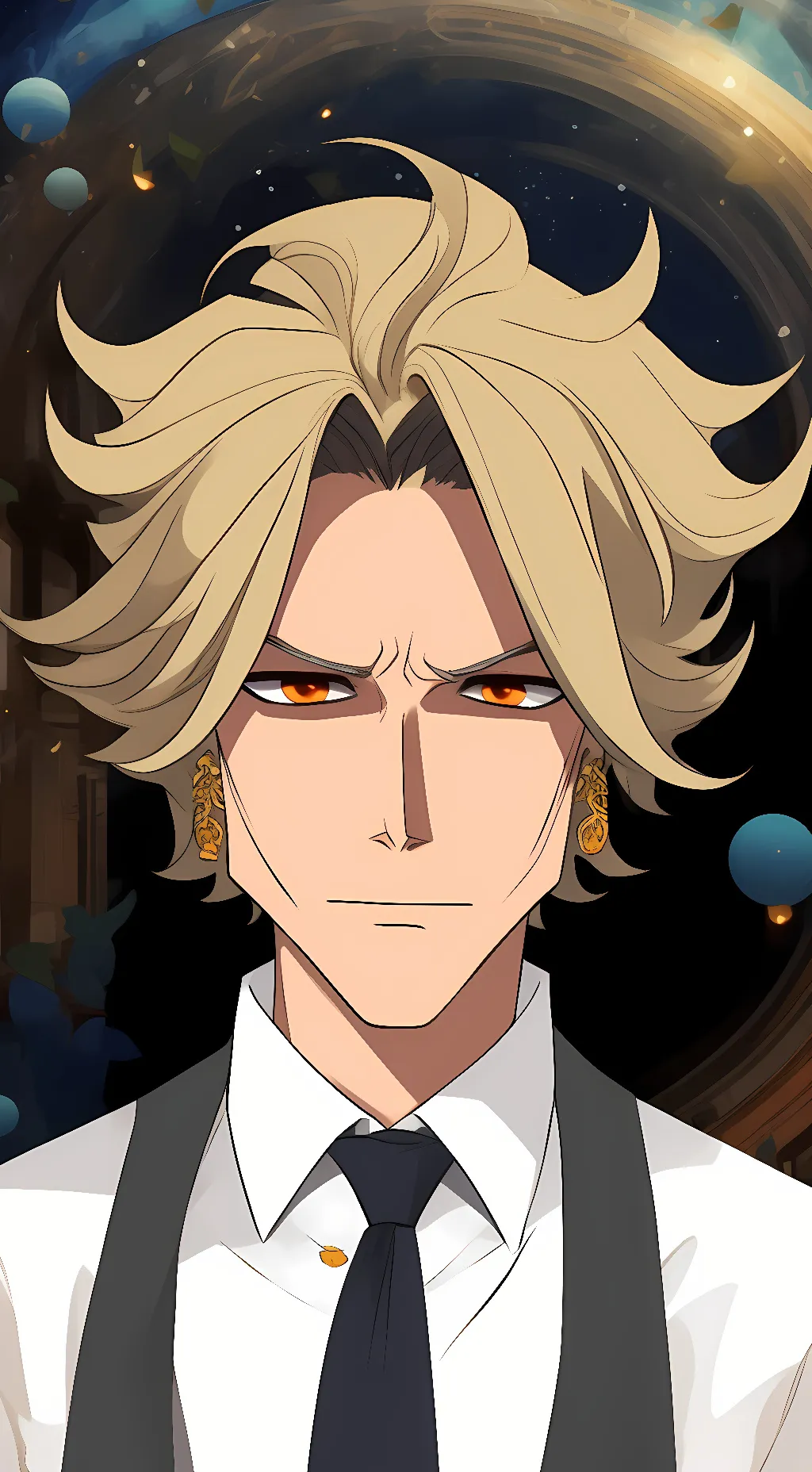 ai character: All_Might  background