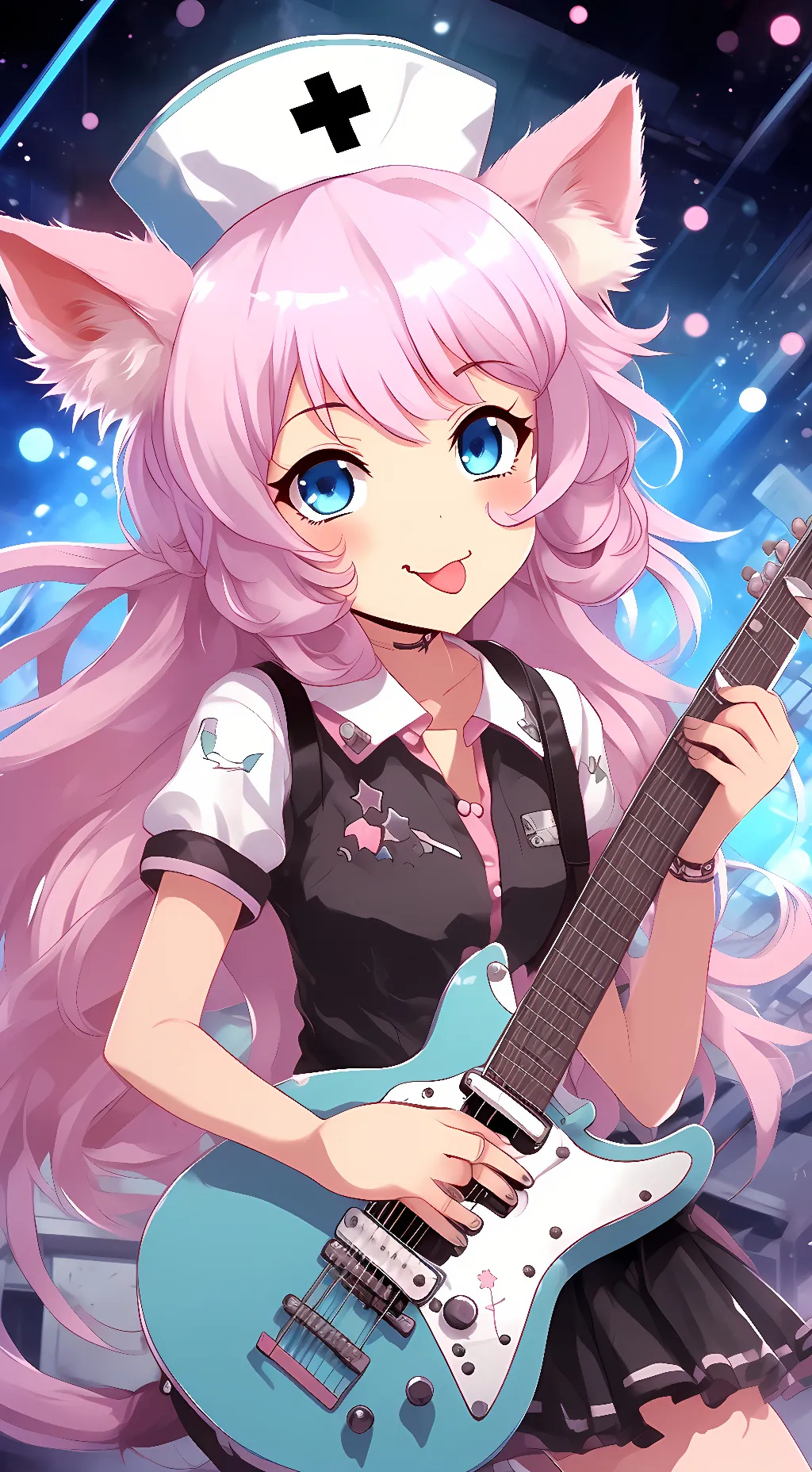ai character: kitty background