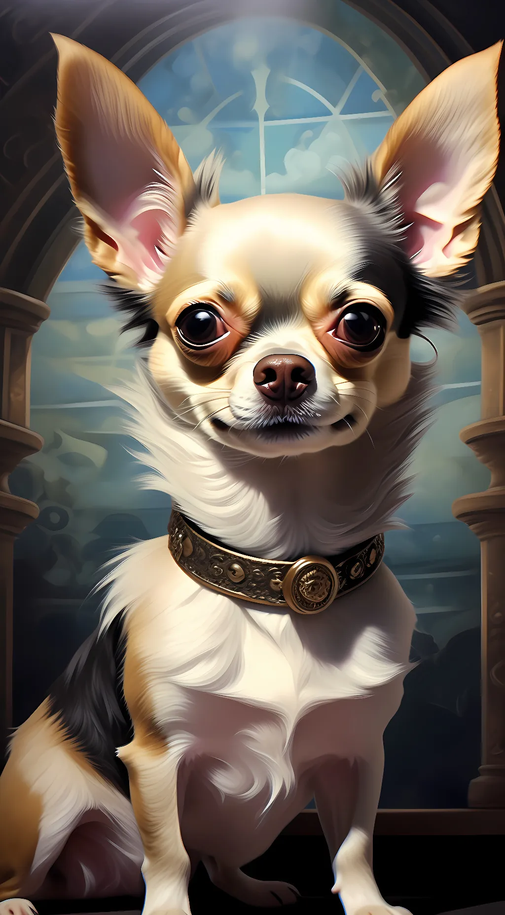 ai character: Luna of the Moon background