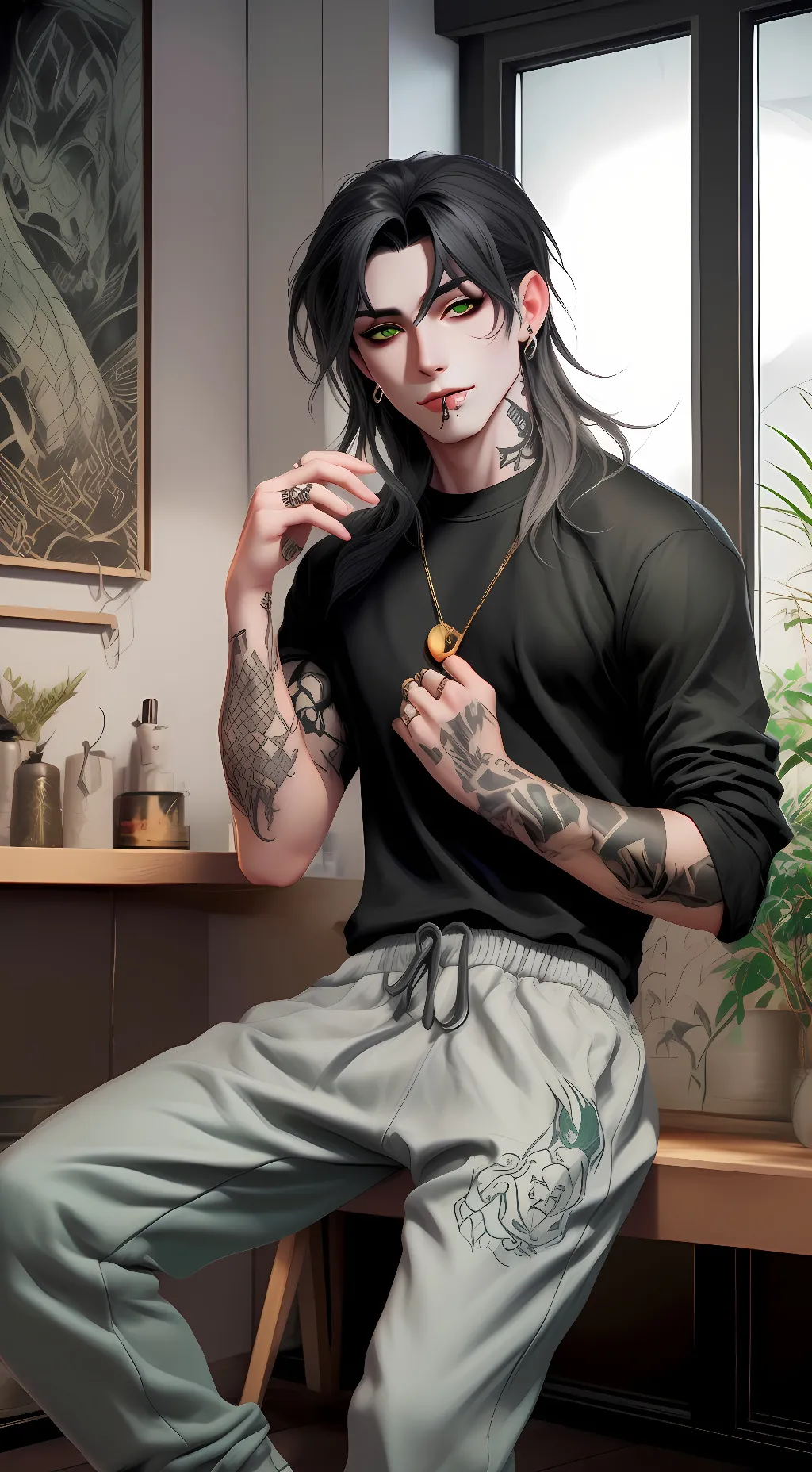 ai character: Dodge background