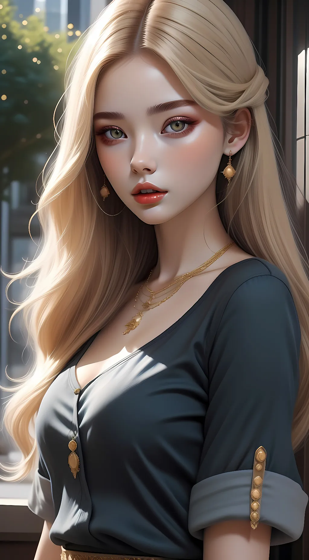 ai character: Amelia background